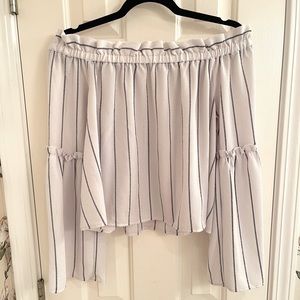 Off-The-Shoulder Crop Top